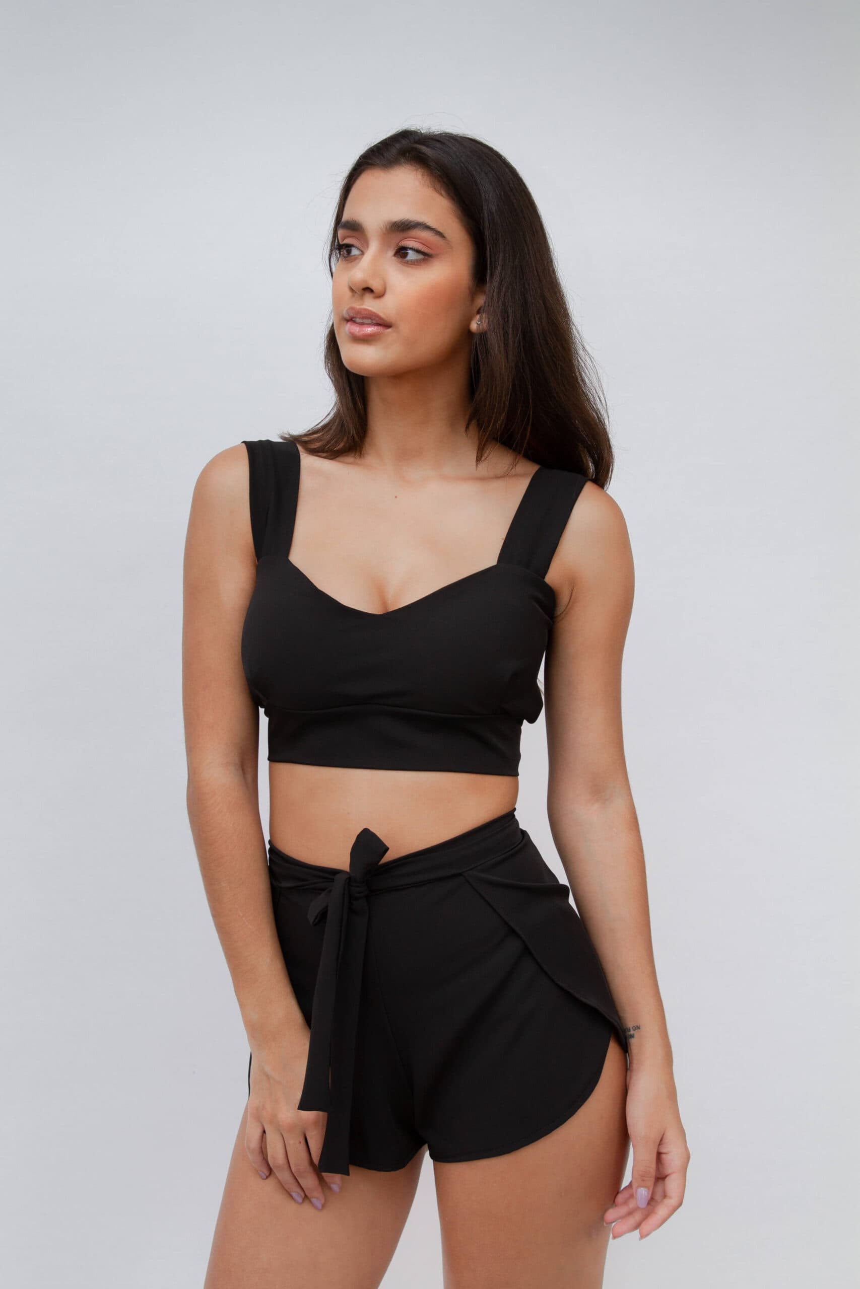Wrap around shorts